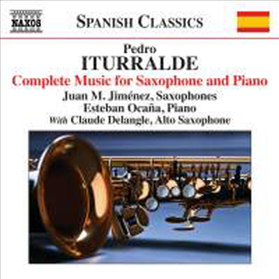 이투랄데: 색소폰 작품집 (Iturralde: Works for Saxophone)(CD) - Juan M. Jimenez
