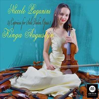 파가니니: 바이올린 독주를 위한 24 카프리스 (Paganinni: 24 Caprices for Solo Violin, Op.1)(CD) - Kinga Augustyn