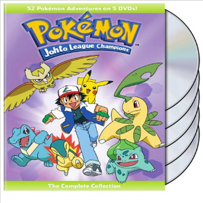 Pokemon Johto League Champions - The Complete Collection (포켓몬)(지역코드1)(한글무자막)(DVD)