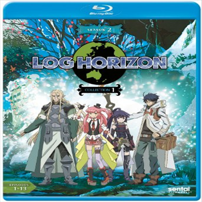 Log Horizon 2 Collection 1 (로그 호라이즌) (한글무자막)(Blu-ray)