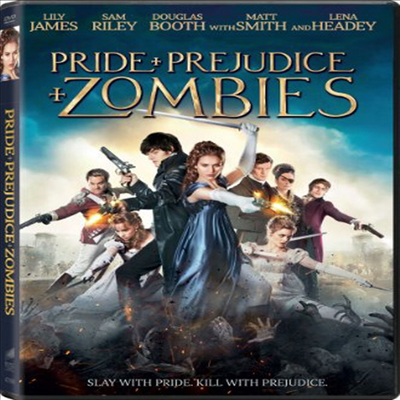 Pride + Prejudice + Zombies (오만과 편견 그리고 좀비)(지역코드1)(한글무자막)(DVD)