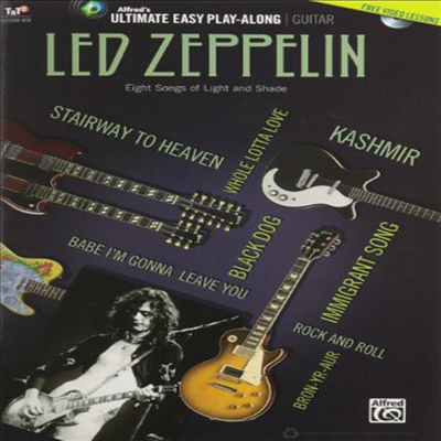 Led Zeppelin Ultimate Easy Guitar Play-Along (레드 제플린 얼티메이트 이지 기타)(지역코드1)(한글무자막)(DVD)