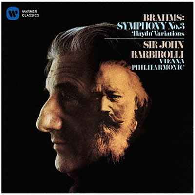 브람스: 교향곡 3번, 하이든 변주곡 (Brahms: Symphony No.3, Variations On A Theme By Haydn Op.56a) (Remastered)(일본반)(CD) - John Barbirolli