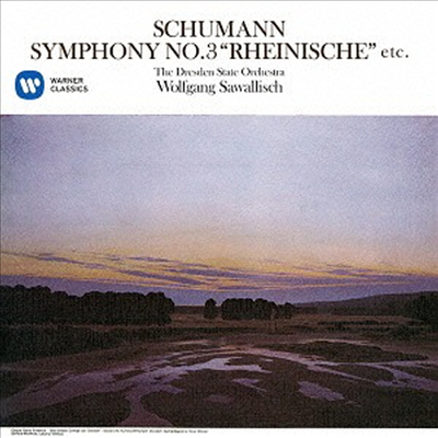 슈만: 교향곡 3번 '라인', 만프레드 서곡 (Schumann: Symphony No.3 'Rhenische', 'Manfred' Overture Op.115) (Remastered)(일본반)(CD) - Wolfgang Sawallisch