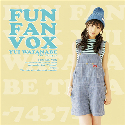 Watanabe Yui (와타나베 유이) - Fun Fan Vox (CD+DVD) (초회한정반)