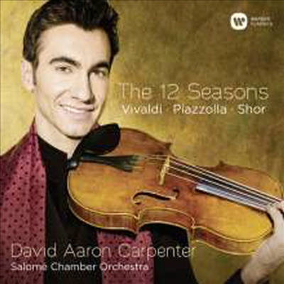 피아졸라: 부에노스 아이레스의 사계, 쇼: 맨하탄의 4계, 비발디: 사계 (Piazzolla+Shor+Vivaldi - 12 Seasons) - David Aaron Carpenter