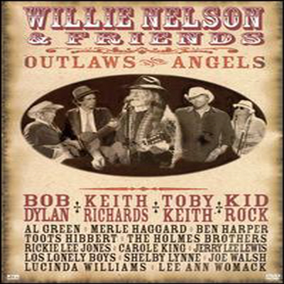 Willie Nelson &amp; Friends - Outlaws &amp; Angels (지역코드1)(DVD)(2004)
