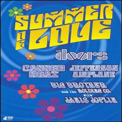 Doors / Canned Heat / Jefferson Airplane / Big Brother And The Holding Co. With Janis Joplin - Summer Of Love Box Set (지역코드1)(4DVD) (2007)