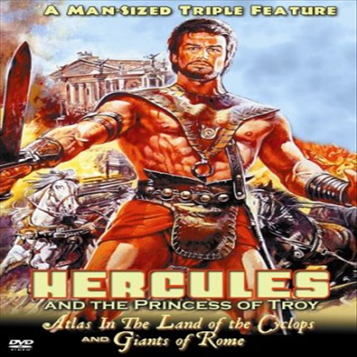 Hercules &amp; Princess Of Troy &amp; Atlas In &amp; Giants Of (헤라클레스)(지역코드1)(한글무자막)(DVD)