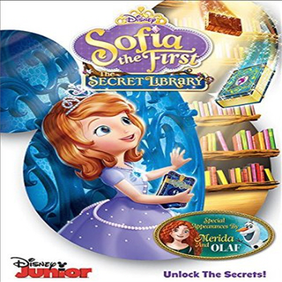 Sofia The First: The Secret Library (소피아 더 퍼스트: 더 시크리트 라이브러리)(지역코드1)(한글무자막)(DVD)