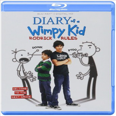 Diary Of A Wimpy Kid: Rodrick Rules (한글무자막)(Blu-ray + Digital HD) (윔피 키드 2)