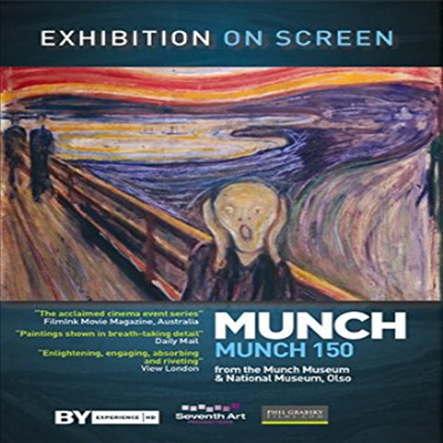 Exhibition On Screen: Munch 150 엑스히비션 온 스크린: 뭉크 150)(한글무자막)(한글무자막)(DVD)