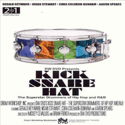 Kick Snare Hat: Superstar Drummers Of Hip Hop R&B (슈퍼스타 드러머 오브 힙합)(한글무자막)(DVD)