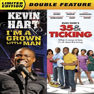 Kevin Hart Double Feature (I'm a Grown Little Man / 35 and Ticking) (케빈 하트: 아임 어 그로운 리틀 맨)(지역코드1)(한글무자막)(DVD)