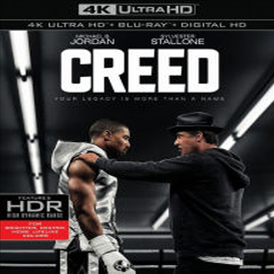 Creed (크리드) (한글무자막)(4K Ultra HD + Blu-ray + Digital HD)