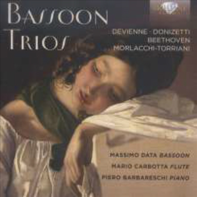 드비엔느, 도니체티 &amp; 베토벤: 바순 삼중주 (Devienne, Donizetti &amp; Beethoven: Bassoon Trios)(CD) - Massimo Data