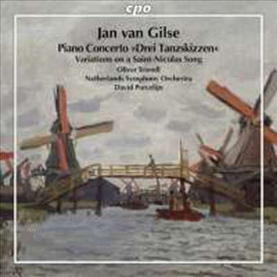 길제: 피아노 협주곡 & 성 니콜라스 노래에 의한 변주곡 (Gilse: Piano Concerto & Variations On A Saint-Nicolas Song)(CD) - Oliver Triendl