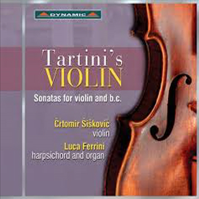 타르티니: 바이올린 소나타 (Tartini: Violin Sonatas)(CD) - Crtomir Siskovic