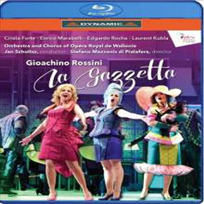 로시니: 오페라 &#39;신문&#39; (Rossini: Opera &#39;La Gazzetta&#39;) (Blu-ray)(한글자막) (2016) - Jan Schultsz