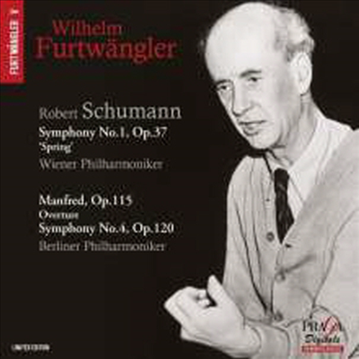 슈만: 교향곡 1, 4번, 만프레드 서곡 (Schumann: Symphony No.1 & 4, Manfred-Ouverture) (Ltd. Ed)(SACD Hybrid) - Wilhelm Furtwangler