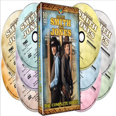 Alias Smith &amp; Jones: Complete Series 1971-1973 (앨리어스 스미스)(지역코드1)(한글무자막)(DVD)