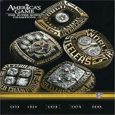 NFL America&#39;s Game - The Super Bowl Champions - Pittsburgh Steelers Collection (NFL 슈퍼볼 챔피온)(지역코드1)(한글무자막)(DVD)