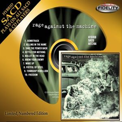 Rage Against The Machine - Rage Against The Machine (Ltd. Ed)(DSD)(SACD Hybrid)