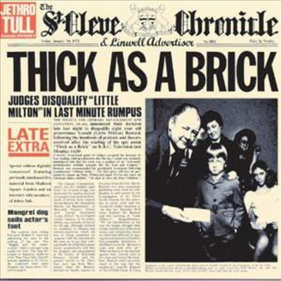 Jethro Tull - Thick As A Brick (2012 Steven Wilson Remix)(CD)