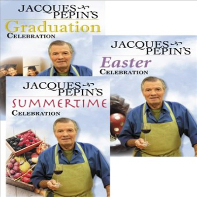 Jacques Pepin&#39;s Spring: Summer Celebrations Set (자크 페펭)(지역코드1)(한글무자막)(DVD)