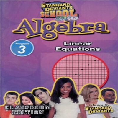 Algebra Module 3: Linear Equations (앨저브러 모듈)(지역코드1)(한글무자막)(DVD)