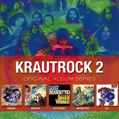 Parzival/Message/Satin Whale/Kin Ping Meh/Gift - Krautrock: Original Album Series Vol. 2 (Remastered)(Deluxe Edition)(5CD Boxset)