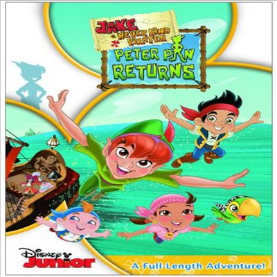 Jake And The Never Land Pirates: Peter Pan Returns (제이크와 네버랜드 해적들)(지역코드1)(한글무자막)(DVD)