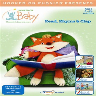 Hooked on Baby: Read, Rhyme and Clap (훅트 온 베이비)(지역코드1)(한글무자막)(DVD)