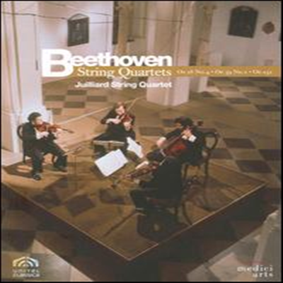 베토벤 : 현악 사중주 4, 7, 14번 (Beethoven : String Quartets No.4 Op.18, No.7 Op.59 & No.131) (DVD)(2008) - Juilliard String Quartet