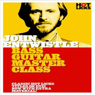 John Entwistle: Bass Guitar Master Class (존 엔트위슬 베이스 기타)(지역코드1)(한글무자막)(DVD)