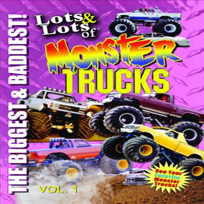 Lots & Lots Of Monster Trucks V2 (로츠 앤 로츠 오브 몬스터 트럭)(지역코드1)(한글무자막)(DVD)