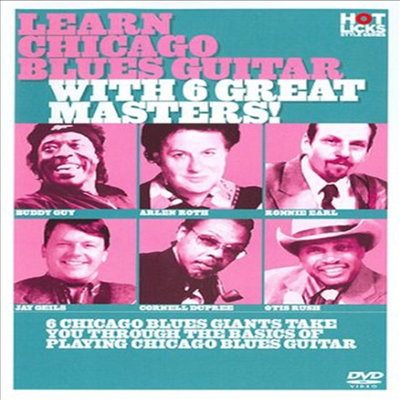 Learn Chicago Blues With 6 Great Masters (런 시카고 블루스 기타)(지역코드1)(한글무자막)(DVD)