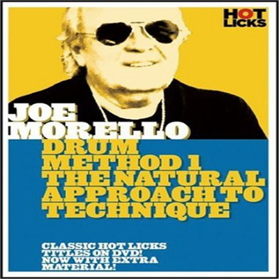 Joe Morello: Drum Method 1-The Natural Approach to Technique (조 모렐로)(지역코드1)(한글무자막)(DVD)