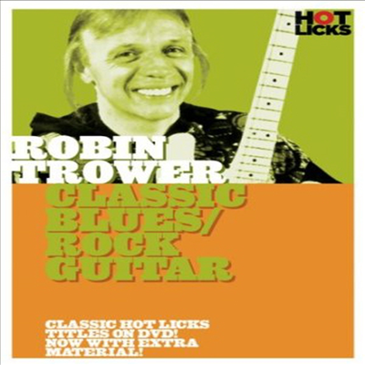 Robin Trower: Classic Blues/Rock Guitar (로빈 트로워)(지역코드1)(한글무자막)(DVD)