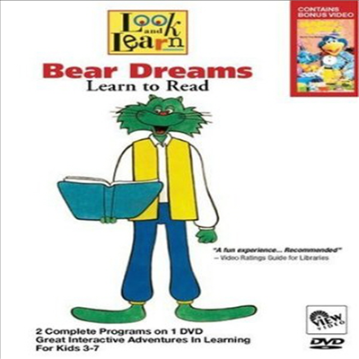 Look & Learn: Bear Dreams - Learn To Read (룩 앤 런)(지역코드1)(한글무자막)(DVD)