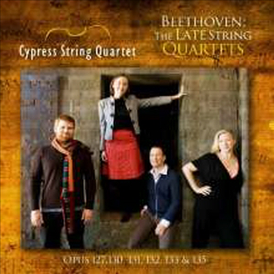 베토벤: 후기 현악 사중주 작품집 12번 - 16번 (Beethoven: The Late String Quartets Nos.12 - 16) (3CD) - Cypress String Quartet