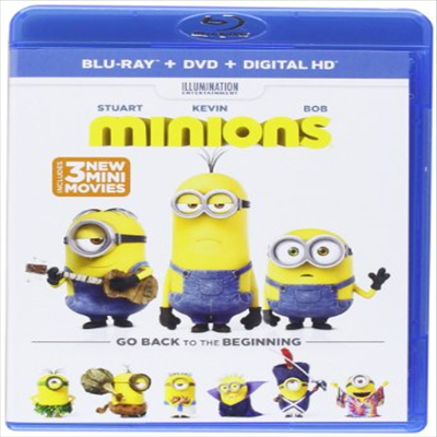 Minions (미니언즈)(한글무자막)(Blu-ray)