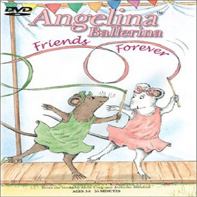 Angelina Ballerina - Friends Forever (안젤리나 발레리나)(지역코드1)(한글무자막)(DVD)