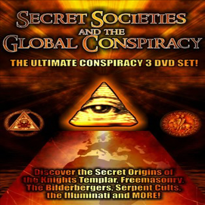 Secret Societies &amp; Global Conspiracy (시크릿 소사이스트 앤 글로벌 컨스피러시)(지역코드1)(한글무자막)(DVD)