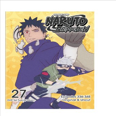 Naruto Shippuden Uncut Set 27 (나루토 질풍전)(지역코드1)(한글무자막)(DVD)