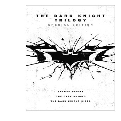 The Dark Knight Trilogy (다크 나이트 트릴로지)(지역코드1)(한글무자막)(DVD)