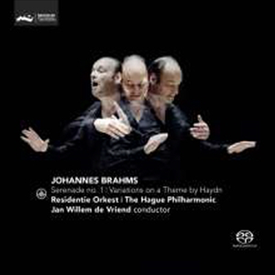 브람스: 세레나데 1번 &amp; 하이든 주제에 의한 변주곡(Brahms: Serenade No. 1 &amp; Variations on a Theme by Haydn) (SACD Hybrid) - Jan Willem de Vriend