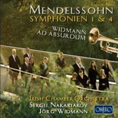 멘델스존: 교향곡 1번 & 4번 '이탈리아' (Mendelssohn: Symphonies Nos. 1 & 4 'Italian') - Jorg Widmann
