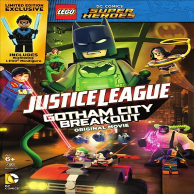 LEGO DC Super Heroes: Justice League: Gotham City Breakout (레고 DC 슈퍼 히어로즈 : 저스티스 리그)(지역코드1)(한글무자막)(DVD)