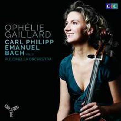 C.P.E.바흐: 첼로 협주곡 & 첼로 소나타 (C.P.E.Bach: Cello Concertos and Cello Sonatas)(CD) - Ophelie Gaillard